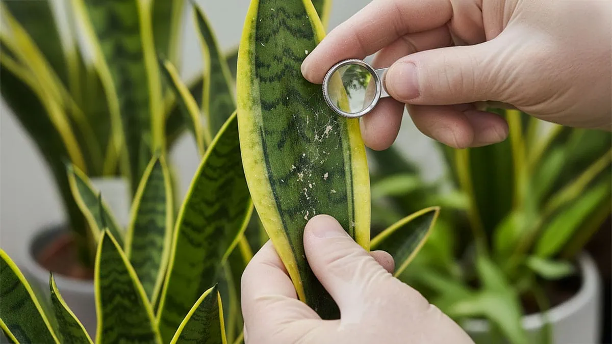 Snake Plant Pests: 2-Type Effective Fix Detection Guide