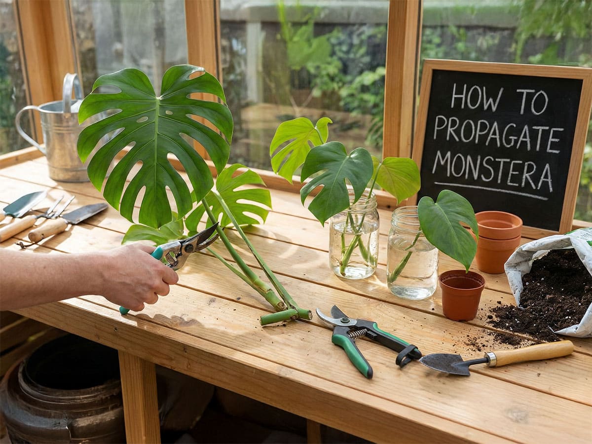 How to Propagate Monstera: The Reliable 4-Step Strategy