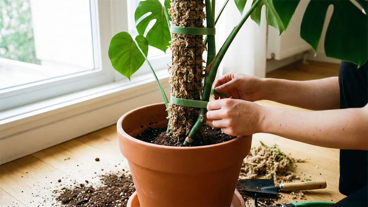 How to Stake a Monstera: 3 Expert Steps for Vertical Growth