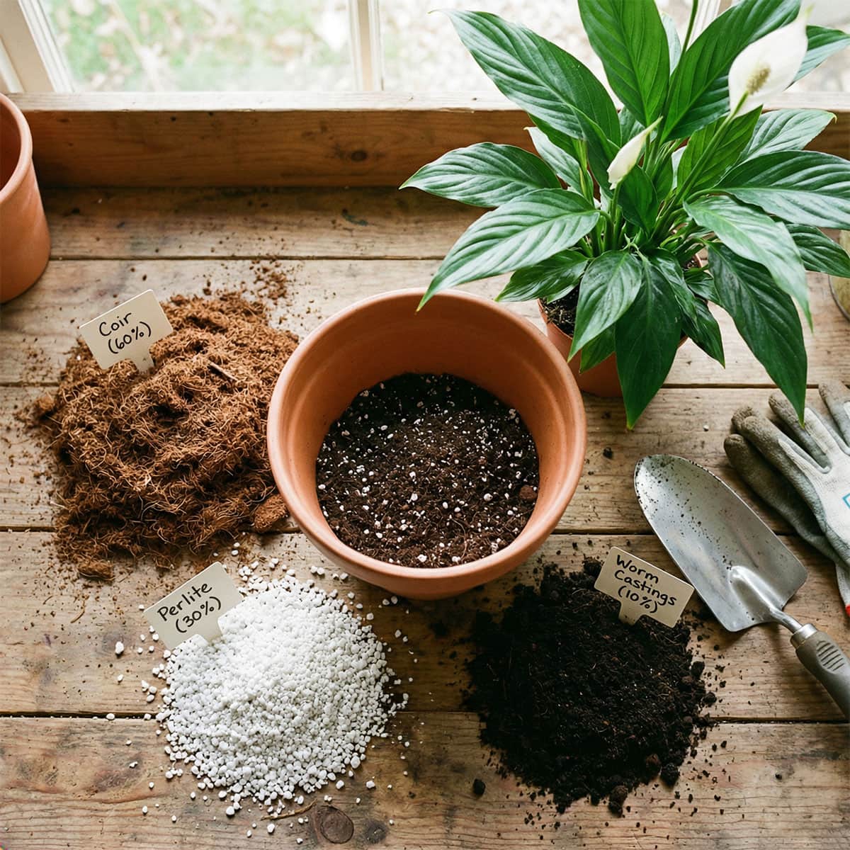 Best Soil for Peace Lily: 3 Simple Ingredients for Huge Blooms